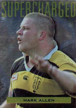 1995 Card Crazy Authentics Rugby Union NPC Superstars - Supercharged #1 Mark Allen Front